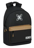 Torby na laptopy - Safta MUNICH ANTRACITA - Plecak młodzieżowy na laptopa 14,1", idealny dla młodzieży w różnym wieku, wygodny i wszechstronny, jakość i wytrzymałość, 31 x 16 x 41 cm, kolor, Antracyt czarny, Estándar, - miniaturka - grafika 1