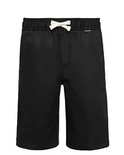 Spodnie i spodenki dla chłopców - Hurley Szorty chłopięce B O&o Stretch Chino Short czarny czarny m CI7349 - grafika 1