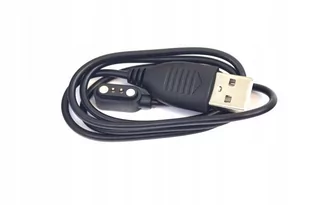 Ładowarka kabel do myPhone HAMMER Watch+ HMW+ czarny - Akcesoria do smartwatchy - miniaturka - grafika 1