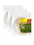 Naczynia i sztućce jednorazowe - Jan Niezbędny Zielony Dom Zestaw piknikowy grillowy eko 18kpl - miniaturka - grafika 1