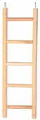 Klatki i wyposażenie dla ptaków - Trixie Drabinka drewniana 8 szczebli) 36cm 5815 - miniaturka - grafika 1