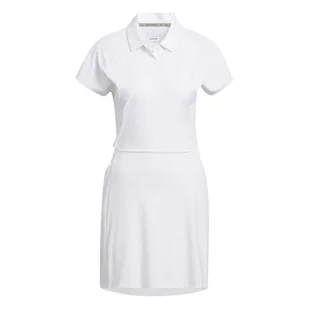 Damska sukienka golfowa Adidas GO-TO Dress Ladies white - Golf - miniaturka - grafika 1