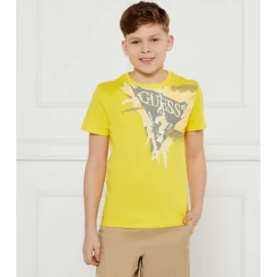 Guess T-shirt Regular Fit - Koszulki dla chłopców - miniaturka - grafika 1