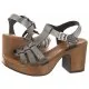 Sandały damskie - Sandały Grafitowe L5244-20/00-0 (MA1089-b) Maciejka - miniaturka - grafika 1