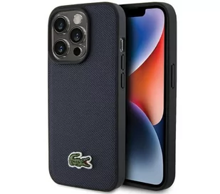 Lacoste LCHMP15XPVCV Hardcase Iconic Petit Pique MagSafe do iPhone 15 Pro Max Granatowy - Etui i futerały do telefonów - miniaturka - grafika 1
