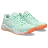 Trampki damskie - ASICS Gel-Dedicate 8 Padel Sneaker, damskie trampki, 38 EU, Miętowy odcień biały, 38 EU - miniaturka - grafika 1