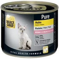 Mokra karma dla kotów - SELECT GOLD Pure Kitten Paté 12x200 g - miniaturka - grafika 1