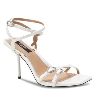 Sandały Nine West ZL23014CC Biały - Sandały damskie - miniaturka - grafika 1