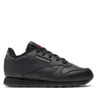 Buty dla chłopców - Sneakersy Reebok Classic Leather 50170 Czarny - miniaturka - grafika 1