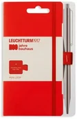 Notesy i bloczki - Leuchtturm1917 Pen Loop Uchwyt Bauhaus Czerwony - miniaturka - grafika 1