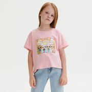 Koszulki dla dziewczynek - Reserved - Bawełniany t-shirt L.O.L. Surprise - Różowy - miniaturka - grafika 1