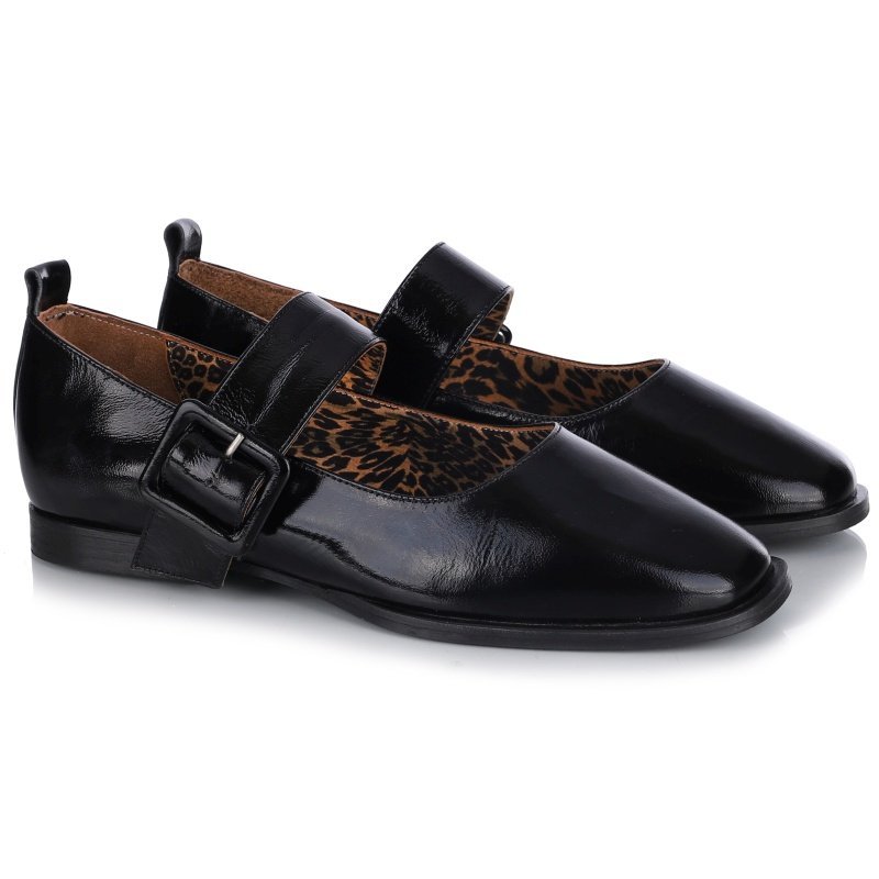 Baleriny damskie Bombonella 10T 010.1476 - 118 T 11612SYH czarne R.39