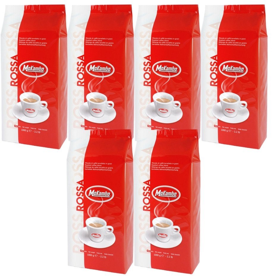Kawa włoska ziarnista Mokambo Rossa - 6kg