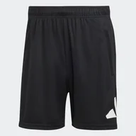 Spodenki męskie - Męskie Spodenki ADIDAS TR-ES LOGO SHO IB8121 – Czarny - miniaturka - grafika 1