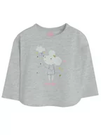 Kaftaniki dla niemowląt - COOL CLUB Koszulka w kolorze szarym - miniaturka - grafika 1