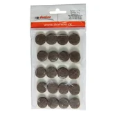 Zawiasy, okucia i inne akcesoria - Filc brązowy fi20 - miniaturka - grafika 1