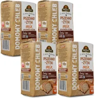 Ciasta i półprodukty do ciast - Pzz Mieszanka do wypieku chleba Pszenno-żytni Mix zestaw 4 x 500 g - miniaturka - grafika 1