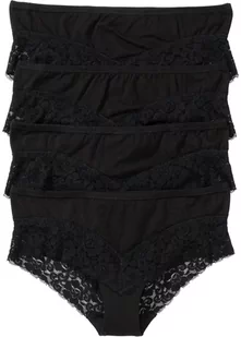 "Figi ""panty"" z koronką (4 pary)" - bonprix - Majtki damskie - miniaturka - grafika 1