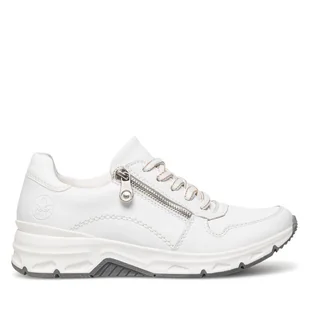Sneakersy Rieker 48134-81 Biały - Sneakersy damskie - miniaturka - grafika 1