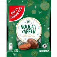 Bombonierki i czekoladki - Praliny w Mlecznej Czekoladzie z Nadzieniem Nugatowym z Niemiec - miniaturka - grafika 1