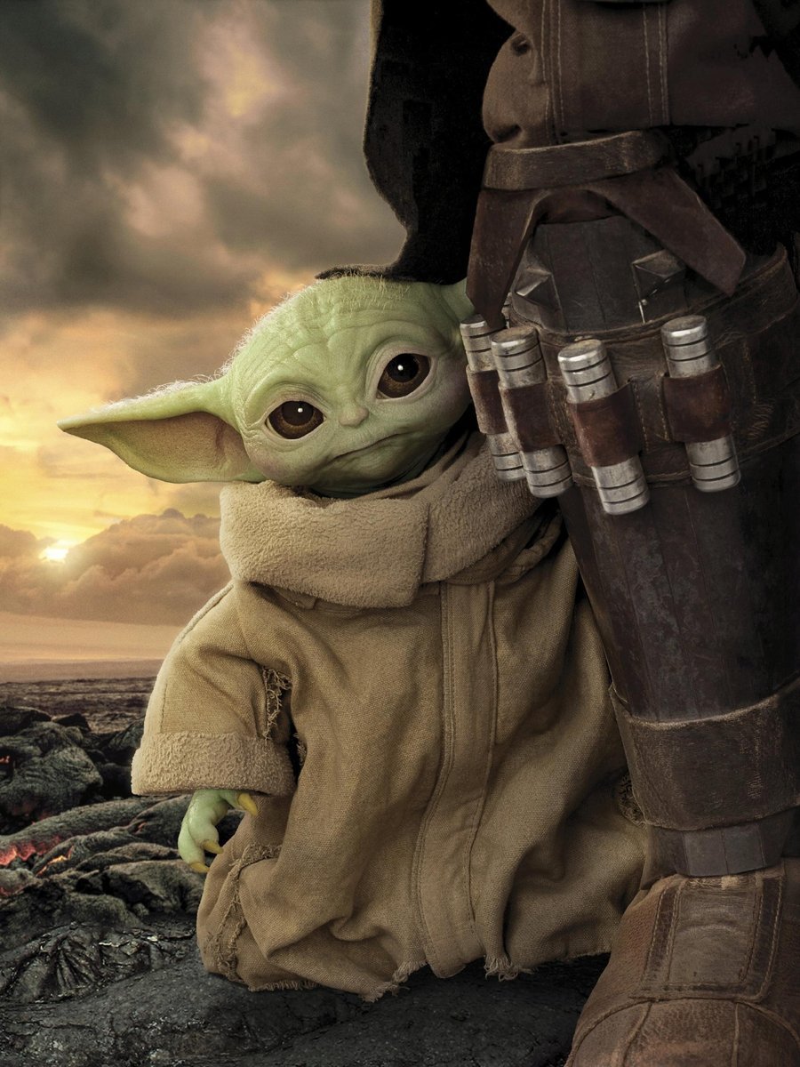 PUZZLE Yoda Star Wars Baby Yoda + IMIĘ Pudełko 120 el.