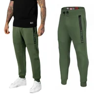 Odzież taktyczna i umundurowanie - Spodnie dresowe Pit Bull 300 Interlock Saturn '24 - Oliwkowe 3XL - miniaturka - grafika 1