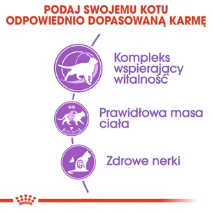 ROYAL CANIN  Sterilised +7 400g karma sucha dla kotów dorosłych, od 7 do 12 roku życia życia, sterylizowanych + niespodzianka dla kota GRATIS! - Sucha karma dla kotów - miniaturka - grafika 5