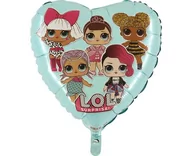 Urodziny dziecka - GO Balon foliowy urodzinowy LOL Surprise - 46 cm L18032PK - miniaturka - grafika 1