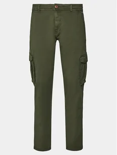 Blend Spodnie materiałowe 20716450 Zielony Slim Fit - Spodnie męskie - miniaturka - grafika 1