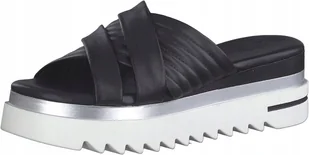 MARCO TOZZI KLAPKI DAMSKIE SKÓRZANE 39 ŻUN - Klapki i japonki damskie - miniaturka - grafika 1