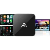 Adaptery i przejściówki - Adapter AUTOSKY CPHM-2 Bezprzewodowy CarPlay Android Auto Czarny - miniaturka - grafika 1