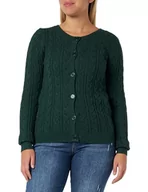 Swetry damskie - blonda Damski kardigan 15424697-BL01, ciemnozielony, M/L, ciemnozielony, M-L - miniaturka - grafika 1