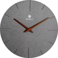 Zegary - Perfect Zegar ścienny Perfect Natur FX-4129 szary 30 xm - miniaturka - grafika 1