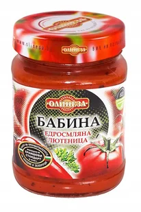 Lutenica Bułgarska "Babcina" Olinesa, duże kawałki warzyw - 250g - Pasztet i przetwory mięsne - miniaturka - grafika 1
