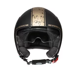 PREMIER HELM ROCKER VISOR OR 19 BM, czarny/złoty, L - Kaski motocyklowe - miniaturka - grafika 1