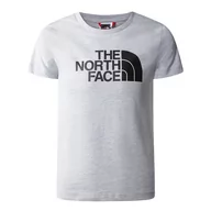 Koszulki sportowe damskie - Koszulka The North Face Easy 0A82GHDYX1- szara - miniaturka - grafika 1