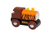 Pociągi dla dzieci - Brio Drewniana lokomotywa Tygrys 8554131 - miniaturka - grafika 1