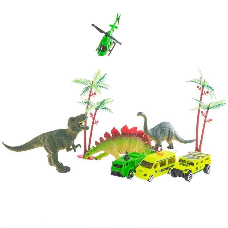 DUŻY ZESTAW DINOZAURÓW DLA DZIECI