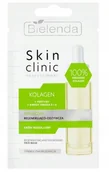 Maseczki do twarzy - Bielenda Skin Clinic Kolagen Maseczka 8 g - miniaturka - grafika 1