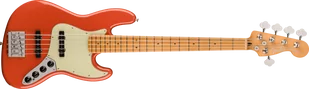 Fender Player Plus Jazz Bass V Maple Fingerboard Fiesta Red - Gitary basowe - miniaturka - grafika 1