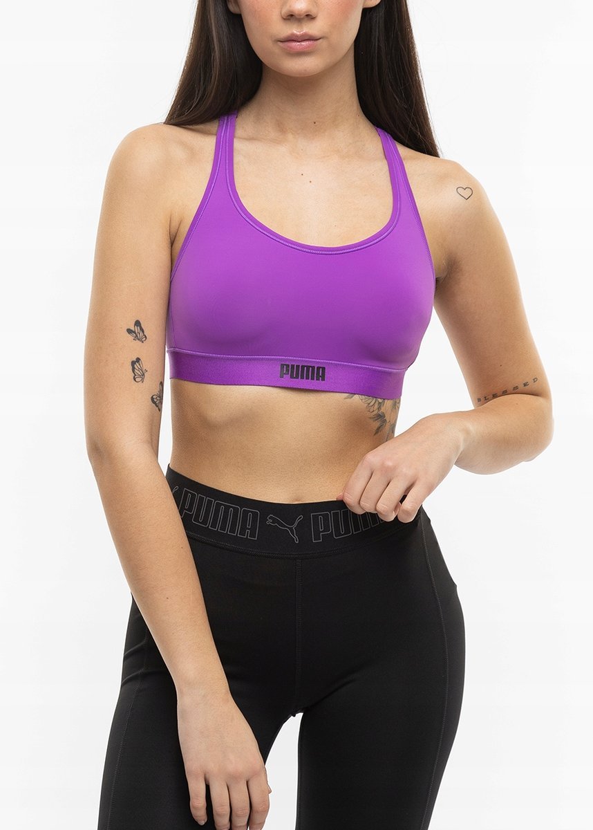 PUMA Stanik sportowy damski biustonosz wygodny r.L