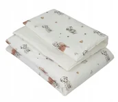 Pościel dla dzieci - Koell Pościel dziecięca Premium z wypełnieniem L 120x90cm Dalmatyńczyki - miniaturka - grafika 1