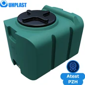 Zbiorniki na deszczówkę - UHP Zbiornik na wodę 200l UHP KUBATON SK-200 Ciemnozielony - miniaturka - grafika 1