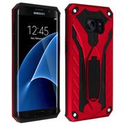 Etui i futerały do telefonów - Hybrydowe etui ochronne Samsung Galaxy S7 Edge, Phantom Forcell, czerwone - miniaturka - grafika 1