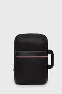 Plecaki - Tommy Hilfiger plecak męski kolor czarny duży z aplikacją - miniaturka - grafika 1