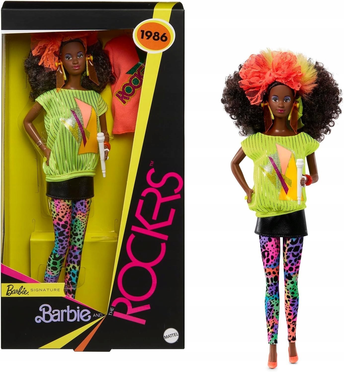 Lalka Barbie Mattel Barbie and the Rockers Lalka kolekcjonerska DeeDee Reprodukcja 6+ JJY11
