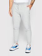 Spodnie sportowe męskie - Tommy Jeans Spodnie dresowe DM0DM15380 Szary Slim Fit - miniaturka - grafika 1