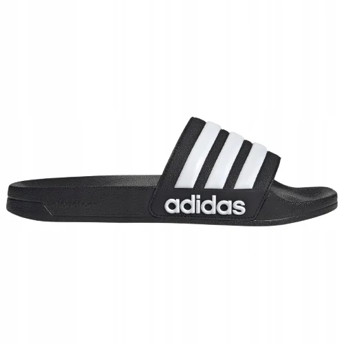 ADIDAS ADILETTE WSUWANE KLAPKI MĘSKIE CZARNE LOGO 43 26PA