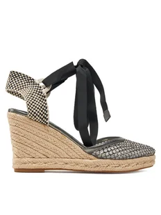 Guess Espadryle FLJCHA FAB04 Szary - Espadryle damskie - miniaturka - grafika 1