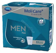 Suplementy diety - Wkładki anatomiczne molicare premium men pad x 14 szt 2 krople - miniaturka - grafika 1